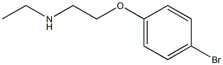 [2-(4-bromophenoxy)ethyl](ethyl)amine Struktur