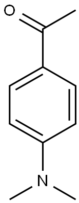 1-[4-(dimethylamino)phenyl]ethan-1-one Struktur