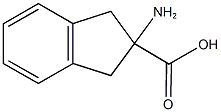 2-amino-2,3-dihydro-1H-indene-2-carboxylic acid Struktur