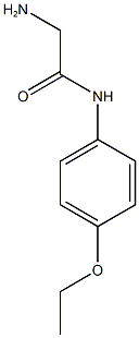 2-amino-N-(4-ethoxyphenyl)acetamide Struktur