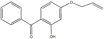 2-benzoyl-5-(prop-2-en-1-yloxy)phenol Struktur