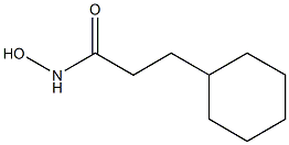 3-cyclohexyl-N-hydroxypropanamide Struktur