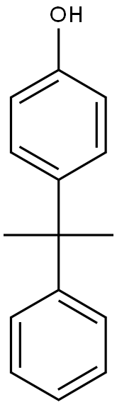 4-(2-phenylpropan-2-yl)phenol Struktur