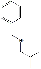 benzyl(2-methylpropyl)amine Struktur