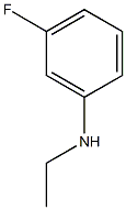 N-ethyl-3-fluoroaniline Struktur