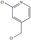 2-CHLORO-4-CHLOROMETHYLPYRIDINE Struktur