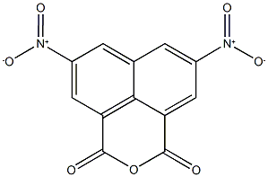 5,8-DINITRO-1H,3H-BENZO[DE]ISOCHROMENE-1,3-DIONE Struktur