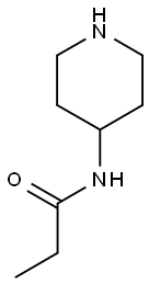 N-PIPERIDIN-4-YLPROPANAMIDE Struktur