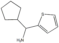 1-cyclopentyl-1-thien-2-ylmethanamine Struktur