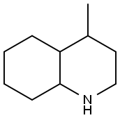 4-methyldecahydroquinoline Struktur