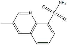 3-methylquinoline-8-sulfonamide Struktur