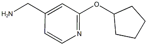 [2-(cyclopentyloxy)pyridin-4-yl]methylamine Struktur