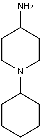 1-cyclohexylpiperidin-4-amine Struktur