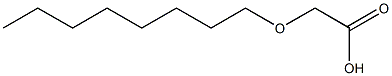 2-(octyloxy)acetic acid Struktur