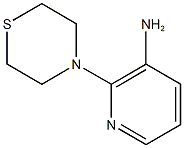 2-(thiomorpholin-4-yl)pyridin-3-amine Struktur