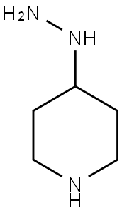 4-hydrazinylpiperidine Struktur