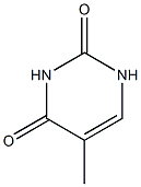 5-methyl-1,2,3,4-tetrahydropyrimidine-2,4-dione Struktur