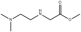 methyl 2-{[2-(dimethylamino)ethyl]amino}acetate Struktur