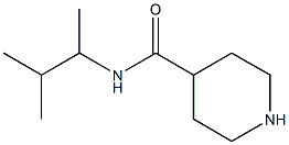 N-(3-methylbutan-2-yl)piperidine-4-carboxamide Struktur