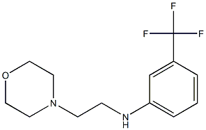 N-[2-(morpholin-4-yl)ethyl]-3-(trifluoromethyl)aniline Struktur