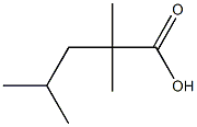 2,2,4-Trimethylpentanoic acid Struktur