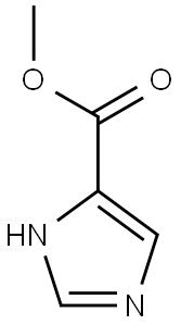 methyl 1H-imidazole-5-carboxylate Struktur