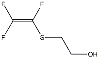 2-[(TRIFLUOROVINYL)THIO]ETHANOL Struktur