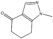 1-METHYL-1,5,6,7-TETRAHYDRO-4H-INDAZOL-4-ONE Struktur