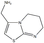 1-(6,7-DIHYDRO-5H-[1,3]THIAZOLO[3,2-A]PYRIMIDIN-3-YL)METHANAMINE Struktur