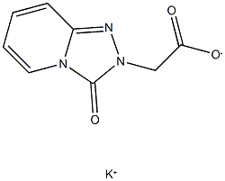 potassium (3-oxo[1,2,4]triazolo[4,3-a]pyridin-2(3H)-yl)acetate Struktur