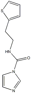 N-(2-thien-2-ylethyl)-1H-imidazole-1-carboxamide Struktur