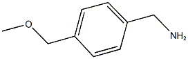 1-[4-(methoxymethyl)phenyl]methanamine Struktur