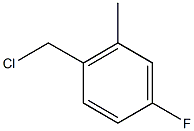 1-(chloromethyl)-4-fluoro-2-methylbenzene Struktur