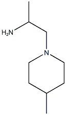 1-(4-methylpiperidin-1-yl)propan-2-amine Struktur