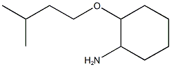 2-(3-methylbutoxy)cyclohexan-1-amine Struktur