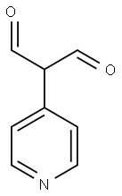 2-(pyridin-4-yl)propanedial Struktur