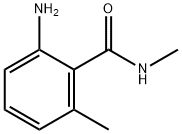 2-amino-N,6-dimethylbenzamide Struktur