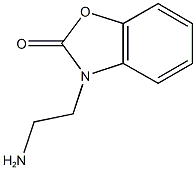 3-(2-aminoethyl)-2,3-dihydro-1,3-benzoxazol-2-one Struktur