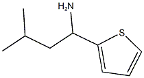 3-methyl-1-(thiophen-2-yl)butan-1-amine Struktur