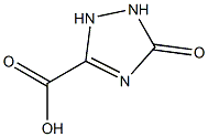 5-oxo-2,5-dihydro-1H-1,2,4-triazole-3-carboxylic acid Struktur