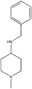 N-benzyl-1-methylpiperidin-4-amine Struktur