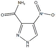 4-nitro-1H-pyrazole-3-carboxamide Struktur