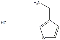 (THIOPHEN-3-YL)METHANAMINEHYDROCHLORIDE Struktur