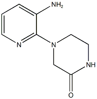 4-(3-AMINOPYRIDIN-2-YL)PIPERAZIN-2-ONE Struktur