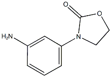 3-(3-AMINOPHENYL)-1,3-OXAZOLIDIN-2-ONE Struktur