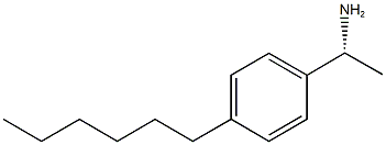 (1R)-1-(4-HEXYLPHENYL)ETHANAMINE Struktur