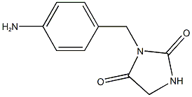 3-(4-AMINOBENZYL)IMIDAZOLIDINE-2,4-DIONE Struktur