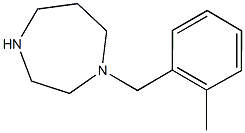 1-(2-methylbenzyl)-1,4-diazepane Struktur