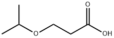 3-isopropoxypropanoic acid Struktur