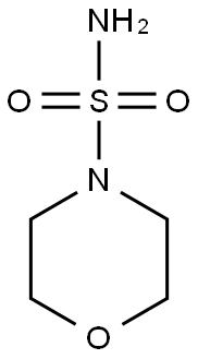 morpholine-4-sulfonamide Struktur